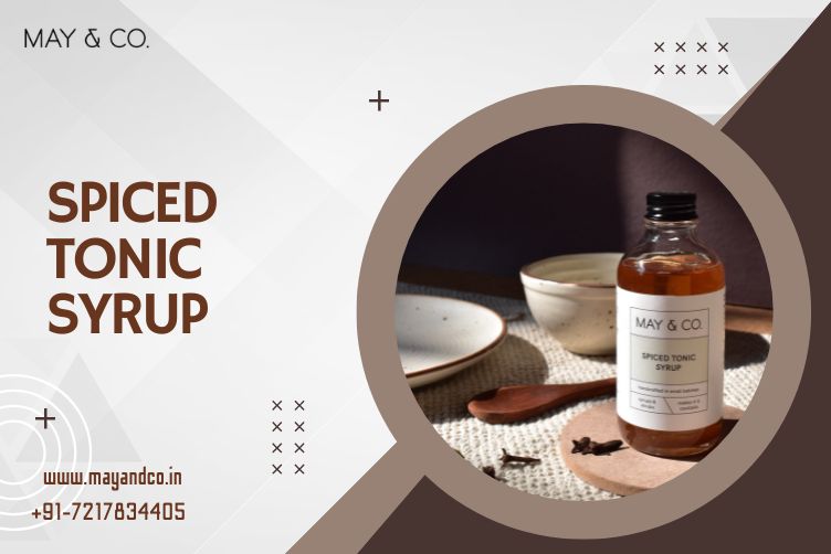 Celebrate with May & Co. Spiced Tonic Syrup – Premium Indian Tonic Water for Cocktails